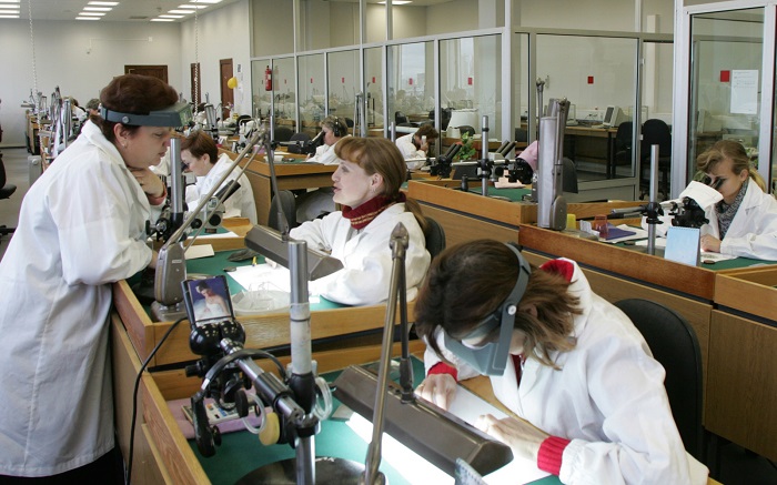 АЛРОСА сортировочный цех