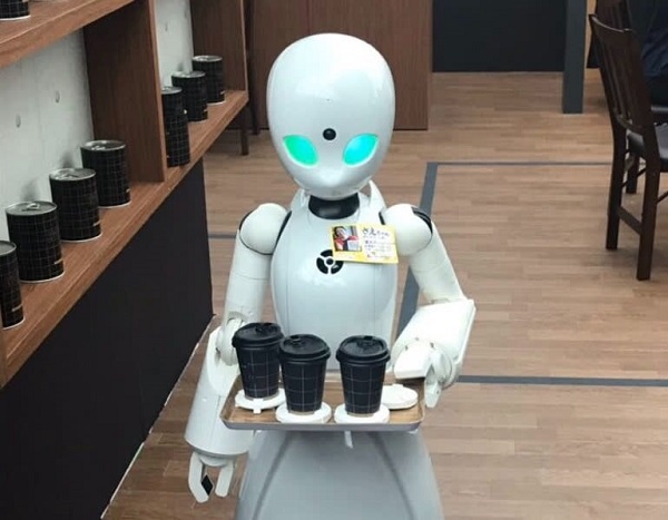 ANA кафе для парализованных людей