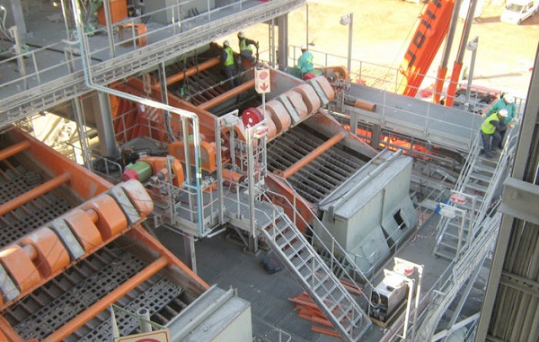 установка компании Weba Chute Systems